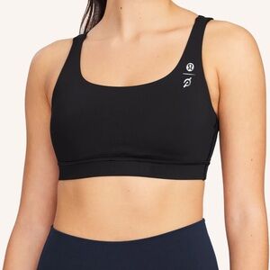 Lululemon Athletica Peloton Black Sports Bra